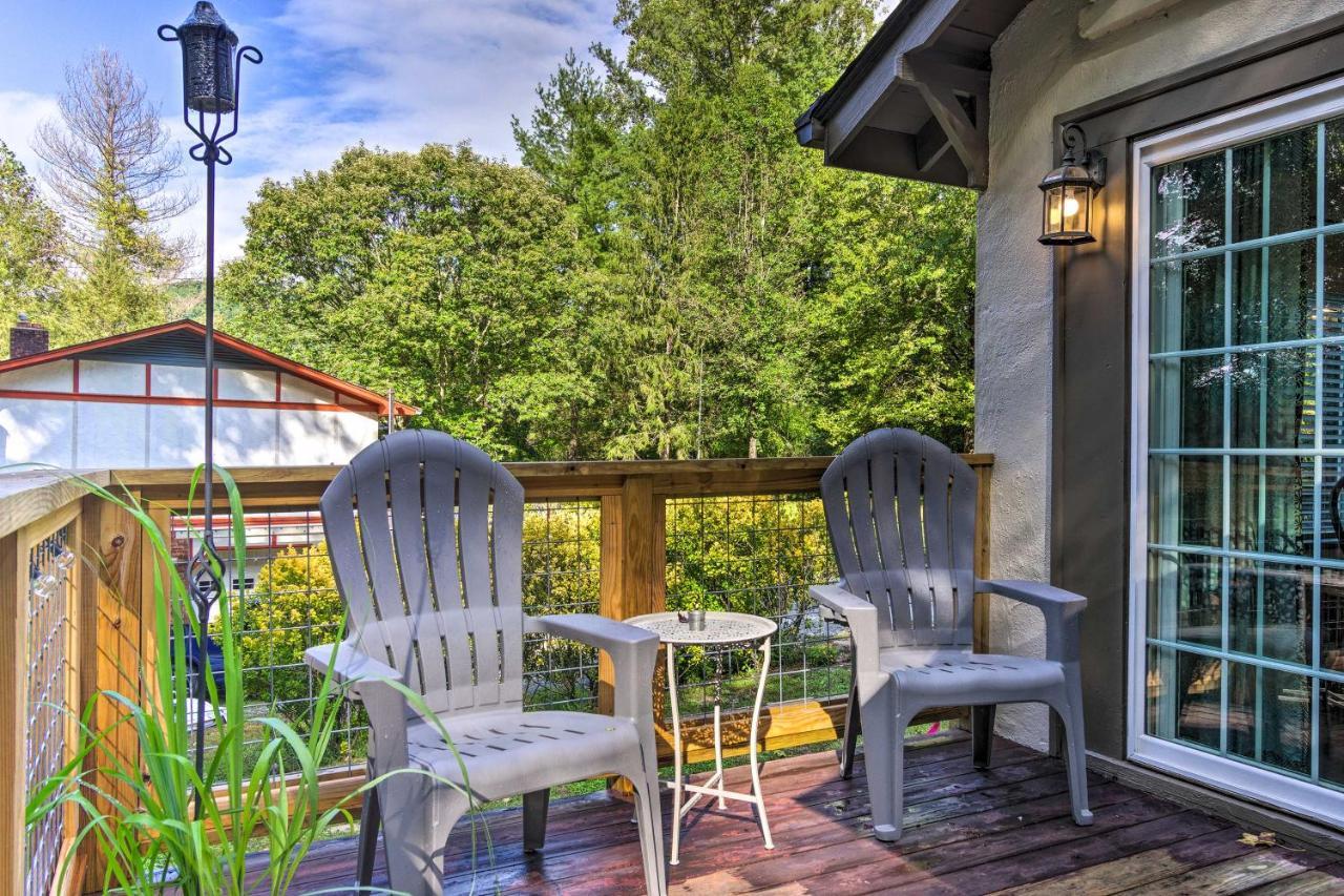 Shaw Creek Cottage With Fire Pit And Forest Views Hendersonville Kültér fotó